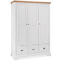 Bentley Designs Hampstead Two Tone 3 Door Combi Wardrobe