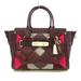 Coach Bags | Coach Swagger 27 Patchwork Leather Handbag 38365 Red Leathersuede Women | Color: Red | Size: Os
