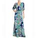 Lilly Pulitzer Dresses | Lilly Pulitzer Parigi Maxi Dress | Color: Blue/Green | Size: S