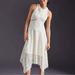 Anthropologie Dresses | Anthropology Embroided Lace Cut-Out Dress, Ivory, Sz 2 | Color: Cream/White | Size: 2