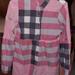 Burberry Tops | Authentic Burberry Plaid Pink Shirt. | Color: Pink | Size: L