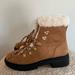 J. Crew Shoes | J Crew Faux Fur Lined Boots. Never Worn. Perfect Condition. | Color: Tan | Size: 8