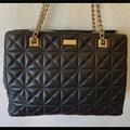 Kate Spade Bags | Kate Spade Quilted Tote | Color: Black | Size: Os