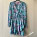 Lilly Pulitzer Dresses | Lilly Pulitzer Cristiana Stretch Dress Size 10 | Color: Blue/Pink | Size: 10