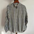 J. Crew Shirts | J. Crew Men's Size L Plaid Long Sleeve Button Down Brushed Twill Shirt | Color: Gray/Yellow | Size: L