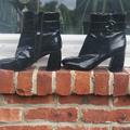 Nine West Shoes | 9 West Black Booties | Color: Black | Size: 8.5