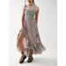 Free People Dresses | Free People One I Love Dress / Classic Combo Size L | Color: Green/Pink | Size: L