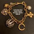 Coach Jewelry | Brand New Coach Rare Charm Bracelet | Color: Gold/Silver | Size: Os