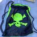 Nike Bags | Men Backpack Nike Skull Black Green | Color: Black/Green | Size: Os
