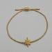 Madewell Jewelry | Madewell Adjustable Star Bracelet | Color: Gold | Size: Os