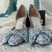 J. Crew Shoes | Jcrew Collection Liberty Bow Bell Pump New W Box And Bag | Color: Blue/White | Size: 7