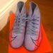 Nike Shoes | Kylian Mbapp X Mercurial Superfly 8 Club Ic Flames - Indoor Court Shoes 7m 8.5w | Color: Pink/Purple | Size: 8.5
