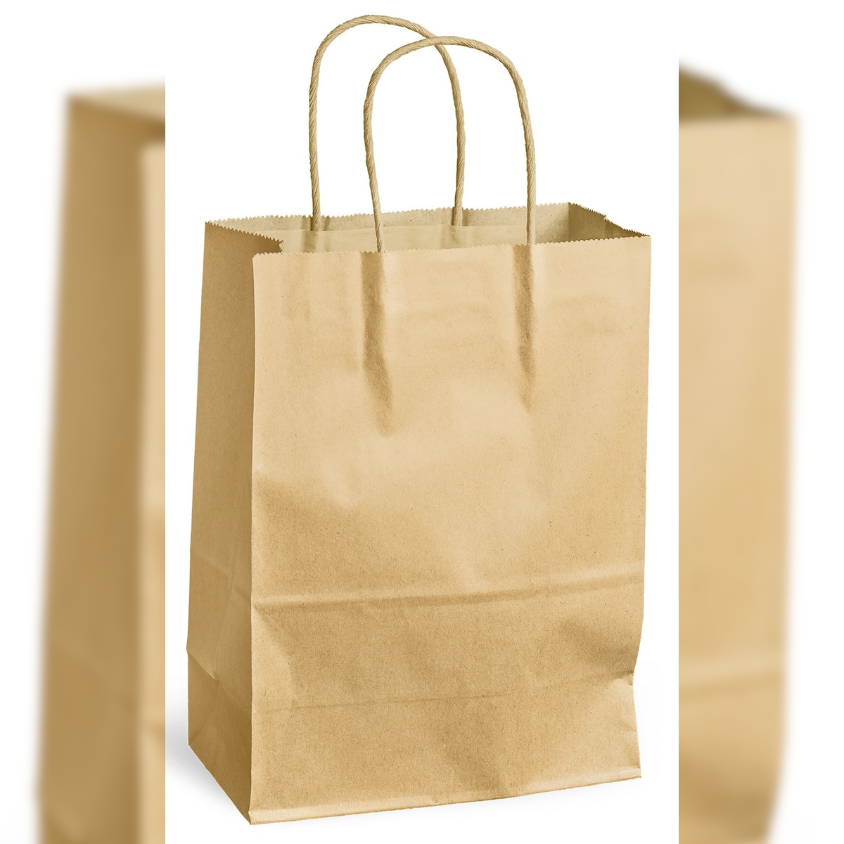 Pack´n Post® 30108534 Tragetasche Jumbo - 400 x 160 x 450 mm, 150 Stück, braun