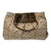 Coach Bags | Coach Ashley Signature Handbag Purse Sateen Bag 3-Color Metallic B1271-F20263 | Color: Brown/Tan | Size: Medium