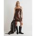Madewell Dresses | Madewell Womens Sequin Slip Mini Dress Hot Cocoa Brown 14 | Color: Brown | Size: 14