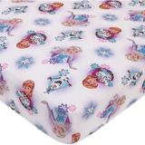 Disney Other | Disney Frozen Fitted Crib Sheet 100% Soft Microfiber, Baby Sheet | Color: Tan/White | Size: Osbb