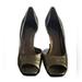 Jessica Simpson Shoes | Jessica Simpson Josette Faux Crocodile Peep-Toe Pumps, Size 9 Euc | Color: Gray/Green | Size: 9