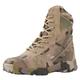 Men's Military Boots Desert Army Combat Patrol Tactical Boots with Zip Leather Jungle Army Boots Hiking Mountaineering Offroad Fishing Hunting Winter Shoes Winter Boots, 02 Camouflage, 7 UK