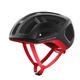 POC Unisex-Adult Ventral Lite Fahrradhelm, Uranium Black/Prismane Red Matt, L (56-61cm)