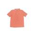 Urban Pipeline Short Sleeve Polo Shirt: Orange Tops - Kids Boy's Size Medium