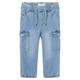 name it - Cargo-Jeans Nmmben Baggy R 9770-Yt In Medium Blue Denim, Gr.92