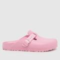 BIRKENSTOCK boston eva clog sandals in pink