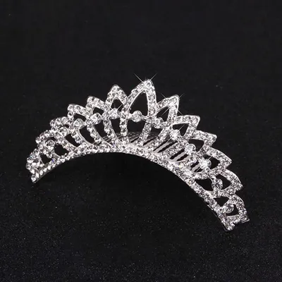 Per le ragazze ornamenti fascia lucida Tiara corona gioielli da sposa copricapo accessori per lo Styling dei capelli accessori moda