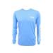 MidwayUSA Men's Ambush Fishing Long Sleeve T-Shirt, Light Blue SKU - 798243