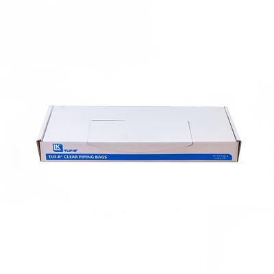 LK Packaging PIP918 18" Tuf-R Piping Bag, LDPE, Clear