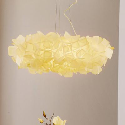 Slamp Design Hängelampe Clizia, dimmbar, weiß / opal, für Wohn- / Esszimmer, Kunststoff, Design, Pendelleuchte Image