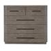 Hooker Furniture Modern Mood 5 - Drawer Nightstand Wood in Brown | 44 H x 50 W x 19 D in | Wayfair 6850-90017-80