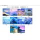 Japanese Stamps 2021-Natural Landscape G267 used Letter Set 10 All Greetings Sea Lion Rock 84 Yen, With stamp stock card