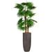 Vintage Home Panama Artificial 68" Tall Fan Palm Tree in Planter Plastic/Fiberstone | Wayfair VHX130230