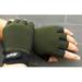 Yubnlvae Big Clearance! Gloves for Cold Weather Gloves Antiskid Cycling Half Bike Men Fitness Sports Finger Gloves Mittens for Women Cold Weather Army Green