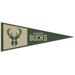 WinCraft Milwaukee Bucks 13 x 32 Wool Primary Logo Pennant