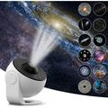 Star Projector Galaxy Light 12 in 1 Planetarium Galaxy Projector 360Â° Rotating Aurora Projector with Solar System for Bedroom Ceiling Starry Sky Night Light Lamp for Kids Adults Living Room Decor