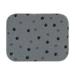 Anvazise Washable Puppy Pad Non-slip Anti-fade Bone Print Pattern Dog Mats Pet Accessories Dark Gray M