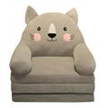 JINCHANG Sofa Covers For Plush Foldable Kids Sofa Backrest Armchair 2 In 1 Foldable Children Sofa Cover Lazy Anti Slip Sofa Cover For Flip Open Sofa Bed Baby Room Nursery Decor Without Liner Filler