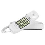 AT&T 210 Basic Trimline Corded Phone No AC Power Required Wall-Mountable White