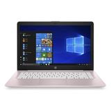 HP Stream 14-Inch Laptop AMD Dual-Core A4-9120E Processor 4 GB SDRAM 64 GB eMMC Windows 10 Home in S Mode with Office 365 Personal for One Year (14-ds0040nr Rose Pink)