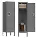 BULYAXIA Metal Locker Storage Cabinet Lockers for Employees Office Locker 54 Tall Locker Storage Locker Cabinet Garage Metal Storage Cabinet with Door Lockable Storage Cabinet for Gym