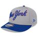 Men's New Era Gray York Mets 2024 Batting Practice Low Profile 9FIFTY Snapback Hat