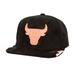 Men's Mitchell & Ness Black Chicago Bulls Day 6 Snapback Hat