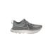 Nike Sneakers: Athletic Platform Casual Gray Color Block Shoes - Women's Size 9 1/2 - Almond Toe