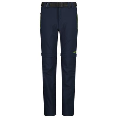 CMP - Boy's Zip Off Pant with Belt - Zip-Off-Hose Gr 140 blau