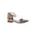 Louise Et Cie Sandals: Flats Chunky Heel Boho Chic Tan Shoes - Women's Size 6 1/2 - Pointed Toe