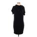 Athleta Casual Dress - Shift: Black Solid Dresses - Women's Size X-Small