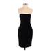 Club Monaco Cocktail Dress - Sheath: Black Print Dresses - New - Women's Size 0