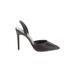 Aldo Heels: Pumps Stilleto Cocktail Party Gray Print Shoes - Women's Size 9 - Pointed Toe