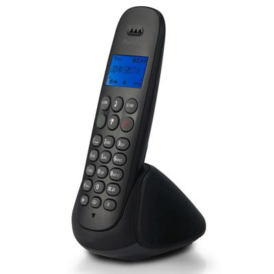 PROFOON Schnurloses DECT-Telefon "PDX-300 - mit 1 Mobilteil" Stationärtelefone schwarz Telefone schnurlos